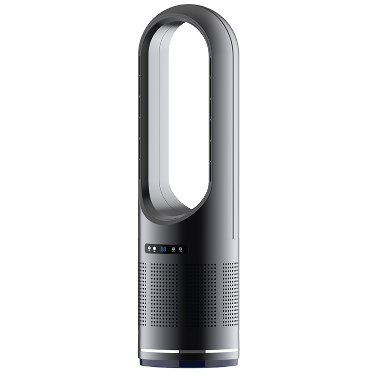 UML-046JR Floor Standing Cooling and Heating Bladeless Fan With Hepa Filter Air Purifier Fan