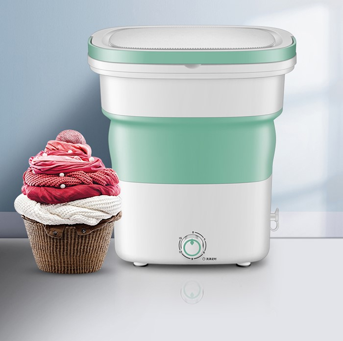 2021 Bucket Washer Automatic Folding Portable Mini Washing Machine With