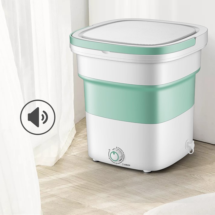 2021 Bucket Washer Automatic Folding Portable Mini Washing Machine With Washboard