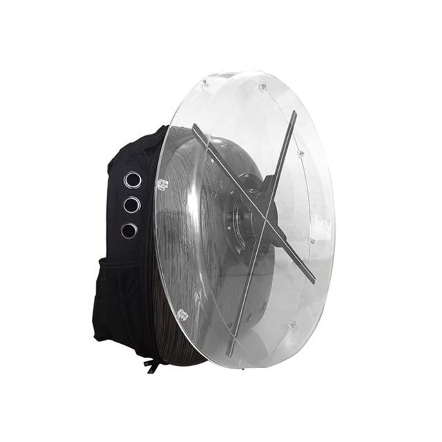 DB52 Backpack 52cm Advertising Holographic LED Display 3D Hologram Fan with Cover 